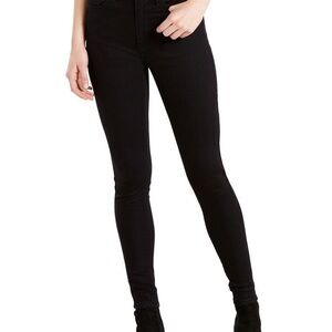Levi's mile high rise skinny jeans